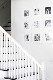 Black And White Gallery Wall Stairs Black And White Gallery Wall On Stairway Stair Photo Walls Staircase Wall Decor Gallery Wall Staircase