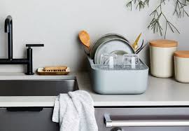space saving dish rack for small kitchens