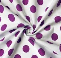 Amazon.com: Polka Dot Printed Large White Background 100 ...