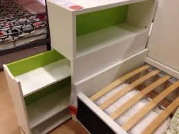 Single Bed With End Table In Ikea Flaxa Range Midlothian Picture 2 Ikea Bed Headboard Storage Flaxa Bed
