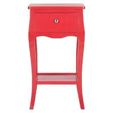 Accent Table Red Safavieh End Tables With Storage Wood End Tables End Tables