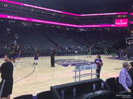 Golden 1 Center Courtside 3 Sacramento Kings