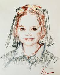 My friends little granddaughter. Such a cheeky little smile, such a  gorgeous girl 😍