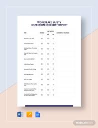 Warehouse audit checklist and report. Free 25 Inspection Checklist Examples Samples In Pdf Word Pages Google Docs Examples