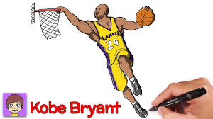 Mover los pies orientándolos en dirección al pase para acompañar el gesto de las manos, le da más fuerza y precisión. Como Dibujar A Kobe Bryant Jugando Basketball Paso A Paso Dibujos Para Dibujar Youtube