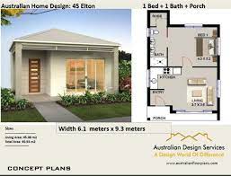 Small House Plan 45 Elton 537 Sq Foot 45 93 M2 1 Bedroom Home Design Small And Tiny House Plans Concept House Plans For Sale Tiny House Plans Small House Plans House Plans For Sale