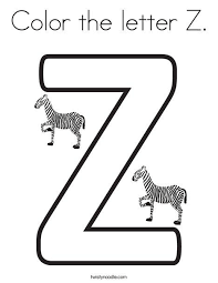 Download this running horse printable to entertain your child. Color The Letter Z Coloring Page Letter Z Letter A Coloring Pages Coloring Pages