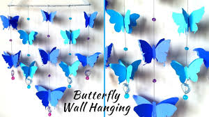 5½ x 4 x 1½ (14 x 10 x 4 cm), sm. Diy Paper Butterfly Wall Hanging Butterfly Wall Decor For Room Decoration Diy Paper Wall Hanging Youtube