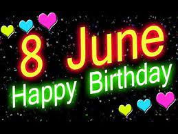 June 8 people do not strive for a huge circle of friends. 8 June Special New Birthday Status Video Happy Birthday Wishes Birthday Msg Quotes à¤œà¤¨ à¤®à¤¦ à¤¨ Youtube