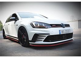With growing demands for automatic everything, it's a brave move despite the improvements in pretty much every area, both are just $1000 more than what the mk6 versions were. Maxton Design Front Splitter For Volkswagen Golf Gti Mk7 Red Escape6