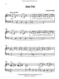 Jazz Cat Jazz Cat Jazz Music Print
