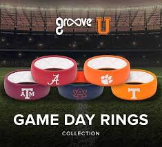 Groove University College Silicone Rings Groove Life Silicone Wedding Rings Silicone Rings
