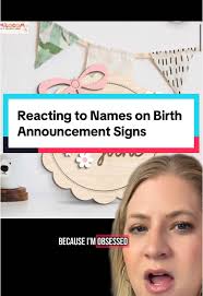 Bow Baby Name Announcement Sign