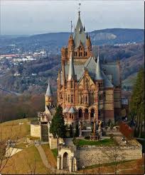 Imagine if you mixed the classic mustache and goatee twirling depiction of satan in a business suit with dracula and threw him in the warhammer fantasy. Schloss Drachenburg In The Drachenfels Hill In Konigswinter A German Town On The Rhine Near The City Of Bonn Castle Germany Castles Beautiful Castles
