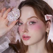 Amazon.com : Flower Knows Strawberry Rococo Embossed Blush;Berry Matte  Finish;Buildable & Blendable Powder Blush for cheeks,Highly  Pigmented;Natural ...