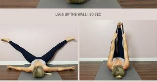 7 Easy Wall Stretches To Release Tight Hamstrings Hamstring Yoga Wall Stretch Tight Hamstrings