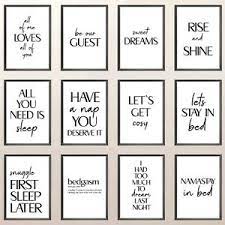 Inappropriate funny home decor wall quotes sayings digital a4 prints withlovedesignau 5 out of 5 stars (4) $ 3.84 free shipping add to favorites more colors be amazing wall vinyl decal, unique inspirational sticker quote, motivational home decor, inspiring wall art phrase, uplifting wall sayings. Bedroom Wall Art Funny Text Prints Picture Posters Fun Quotes Home Decor Ebay