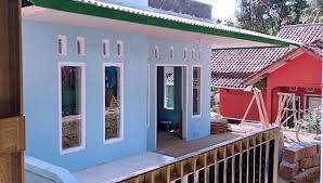 Gambar perpaduan rumah kayu dan tembok. Perpaduan Warna Cat Dinding Memperindah Hasil Rutilahu Asep Yadi Times Indonesia