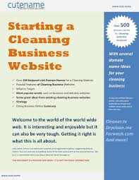 Justfindinfo.com has been visited by 100k+ users in the past month Cute Name Starting A Cleaning Business Website