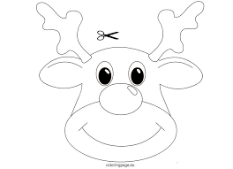The spruce / wenjia tang take a break and have some fun with this collection of free, printable co. Christmas Craft Rudolph Mask Coloring Page Merry Christmas Coloring Pages Printable Christmas Coloring Pages Christmas Tree Coloring Page