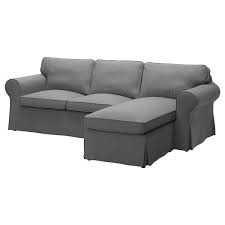 Ektorp Bezug Fur Sofa Mit Chaiselongue Nordvalla Nordvalla Dunkelgrau Ikea Oturma Odalari Ikea Fikirleri Koltuklar