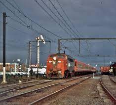L1150 With The Last Ever Electric Passenger Train From Traralgon At Morwell Vic 1987 Australia Travel Melbourne Train