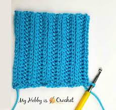 It's reversible, making it a good choice for dishcloths, and blankets. How To Crochet The Perfect Knit Ribbing Knit 2 Purl 2 Allfreecrochet Com