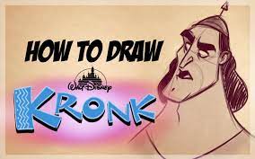 How To Draw Kronk Step By Step