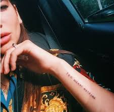 the inner wrist can be problematic for detailed designs because of the wrinkles from bending your wrist, says nick. Dua Lipa S 13 Tattoos Their Meanings Body Art Guru