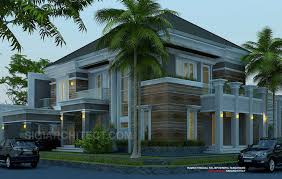 Desain Rumah Kolam Renang Kavling Hook 25x27m2 2 Lantai Model Fasad Rumah Modern Klasik Mediteran Luas Bangunan 650m2 Desain Rumah Rumah Kolam Renang