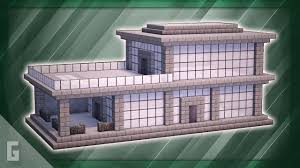 How to build a suburban house in minecraft? Minecraft How To Build A Stone Modern House 48 Youtube