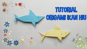 Pada kesempatan kali ini creativo youtube akan berbagi cara untuk membuat prakarya origami ikan dari kertas. Cara Membuat Origami Ikan Hiu Youtube