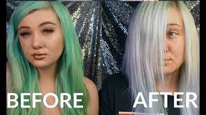 That is why such dyes are easy to remove. How To Remove Semi Permanent Dye Without Bleach Fast Youtube