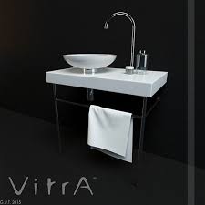3d model washbasin vitra high q cgtrader