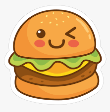 Set of cartoon fast food icons on white background. Hamburger Cartoon Png Hamburger Clipart Transparent Png Transparent Png Image Pngitem