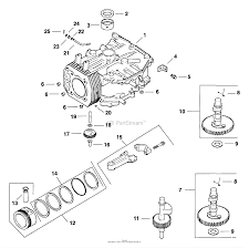 Complete exploded views of all the major manufacturers. Kohler Cv14 1472 Toro 14 Hp Parts Diagram For Crankcase 2 27 26 Tp 2351