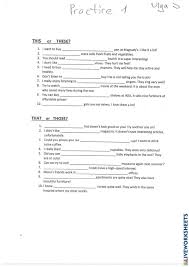 This These That Those Demonstratives Ficha In 2020 Adjectives English As A Second Language Esl Spanish Worksheets