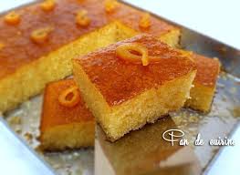 Basboussa A L Orange Fan De Cuisine Dessert Recipes Lemon Desserts Food