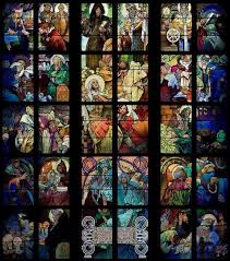 Label qs:len,stained glass windows in the galyatető roman catholic church. Beauty Will Save The World