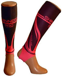 Velocidade Ankle Sock Shin Guards - Blue