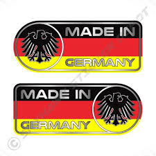 Made In Germany Car Sticker Set Vinyl Decal German Flag Sticker For Benz Bmw Car Stickers Car Decals Stickers Sticker Labels