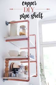 My pipes are set 30 inches apart, and 15 inches from each side of the end of the shelves. Diy Copper Pipe Shelf Detailed Tutorial Heylilahey