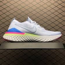 Nike Epic React Flyknit 2 Hydrogen Blue Sapphire Hyper Pink On Sale Nike Men Nike Nike Zoom Pegasus