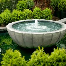30 cast concrete garden fountain, grenoble three tier. All About Garden Fountains This Old House