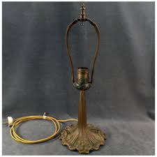 Vintage Art Nouveau Lamp Base Aladdin Cast Iron Table Lamp Base In 2020 Art Nouveau Lamps Lamp Bases Table Lamp Base
