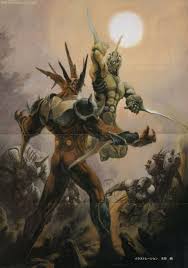 The Guyver Bio Booster Armor 1989 Pin By Alexander Dinan On This Is Awesome Geek Art Art Cartoon Drawings