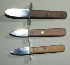 Couteau de poche pradel import modèle inox manche os lame. Couteau A Huitres Ancien En Vente Ebay