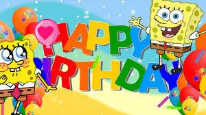 Traditional Happy Birthday Song With Name Free Download Spongebob Birthday Birthday Greetings For Girlfriend Happy Birthday Song Happy Birthday Fun
