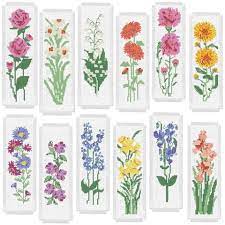 This is one of our more beautiful cross stitch pattern categories. Herrschners Bright Flowers Bookmarks Counted Cross Stitch Kit