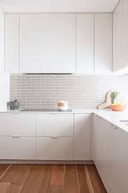 apartment white kitchen interior